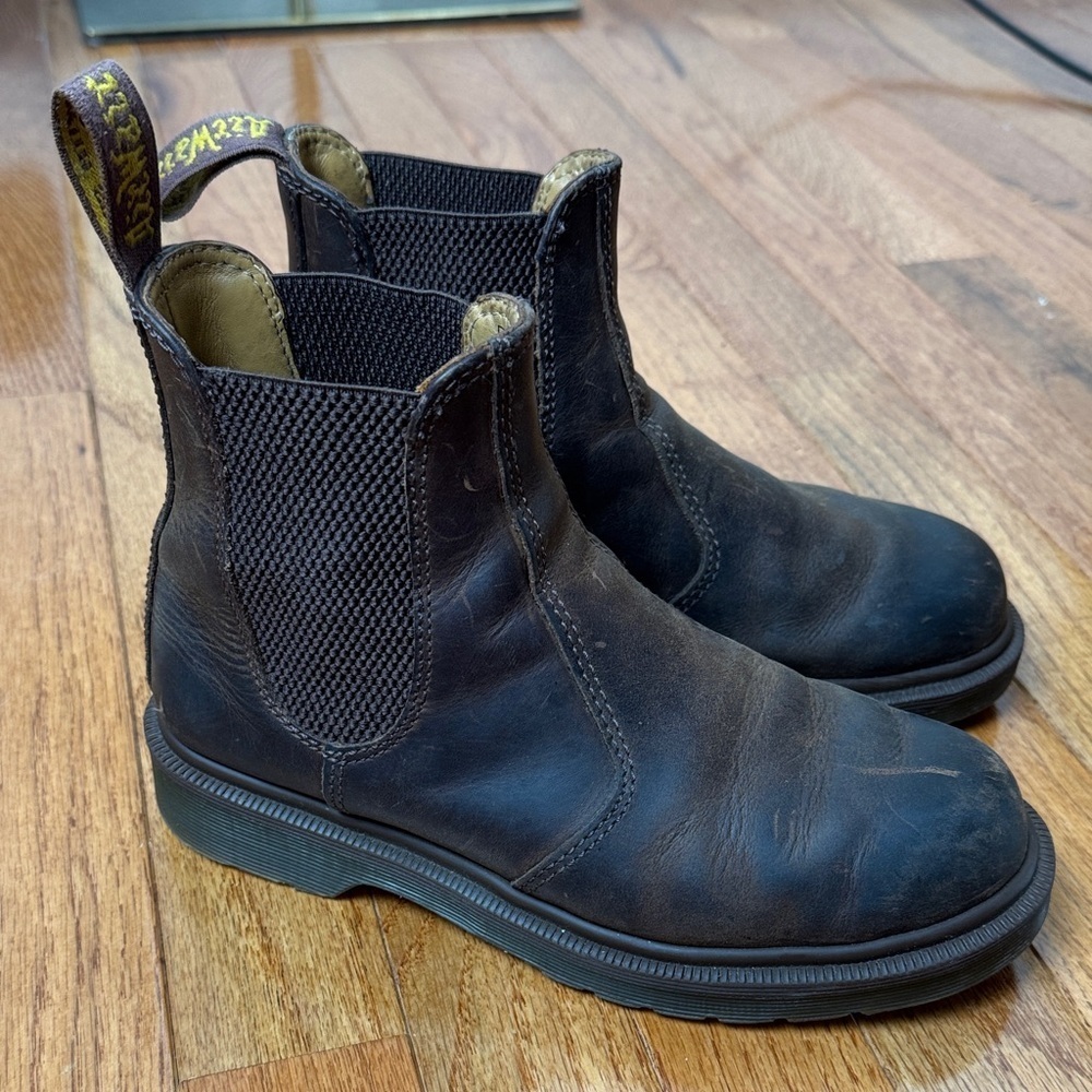 Dr Martens 2976 Brown Leather Chelsea Boot Sz 4M 5L